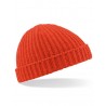 czapka zimowa - mod. B460:Fire Red, 95,5% akryl / 4% poliester / 0,5% elastan, One Size